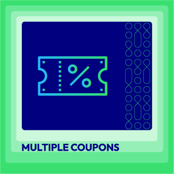 Magento 2 Multiple Coupons extension